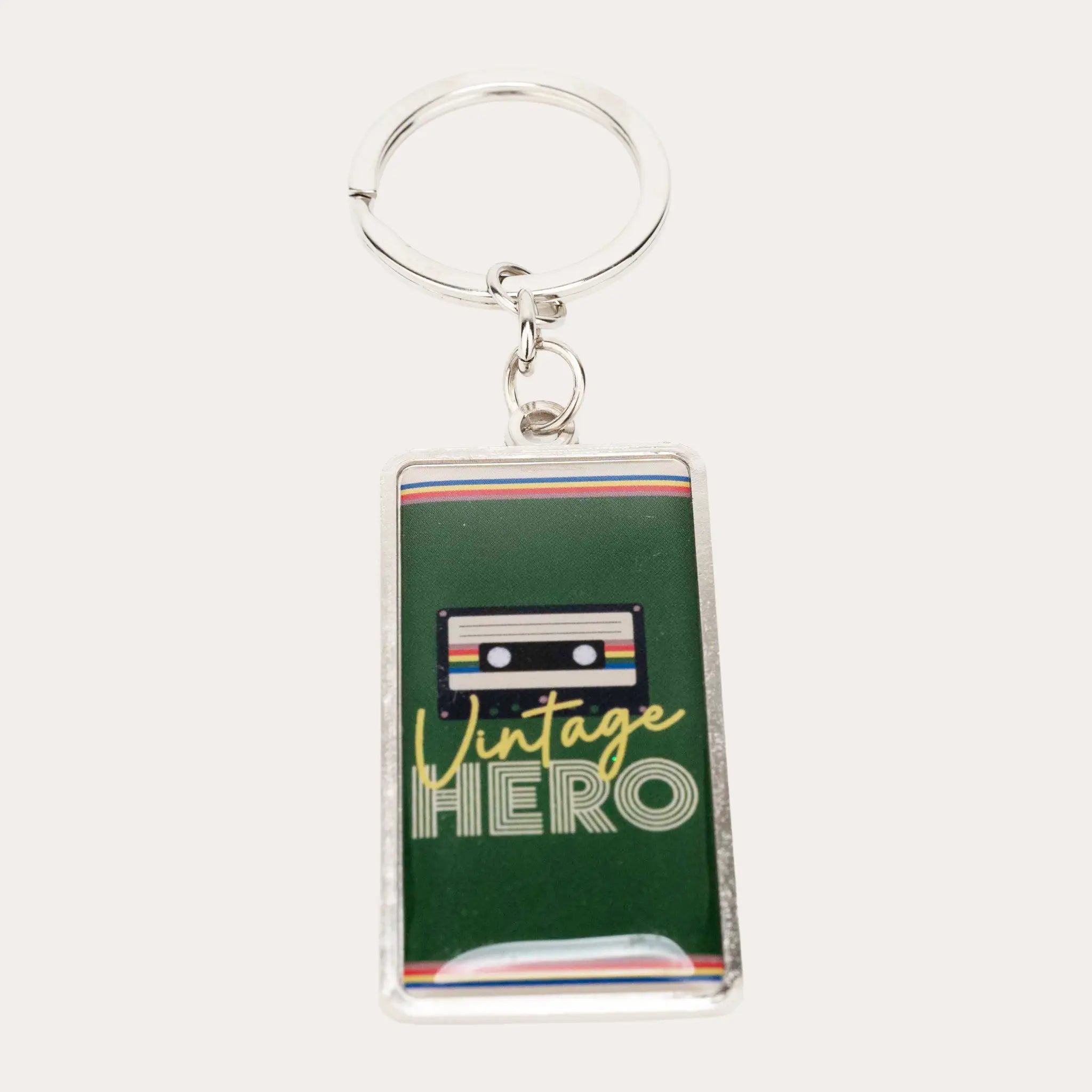 Dad's Metal Key Ring
