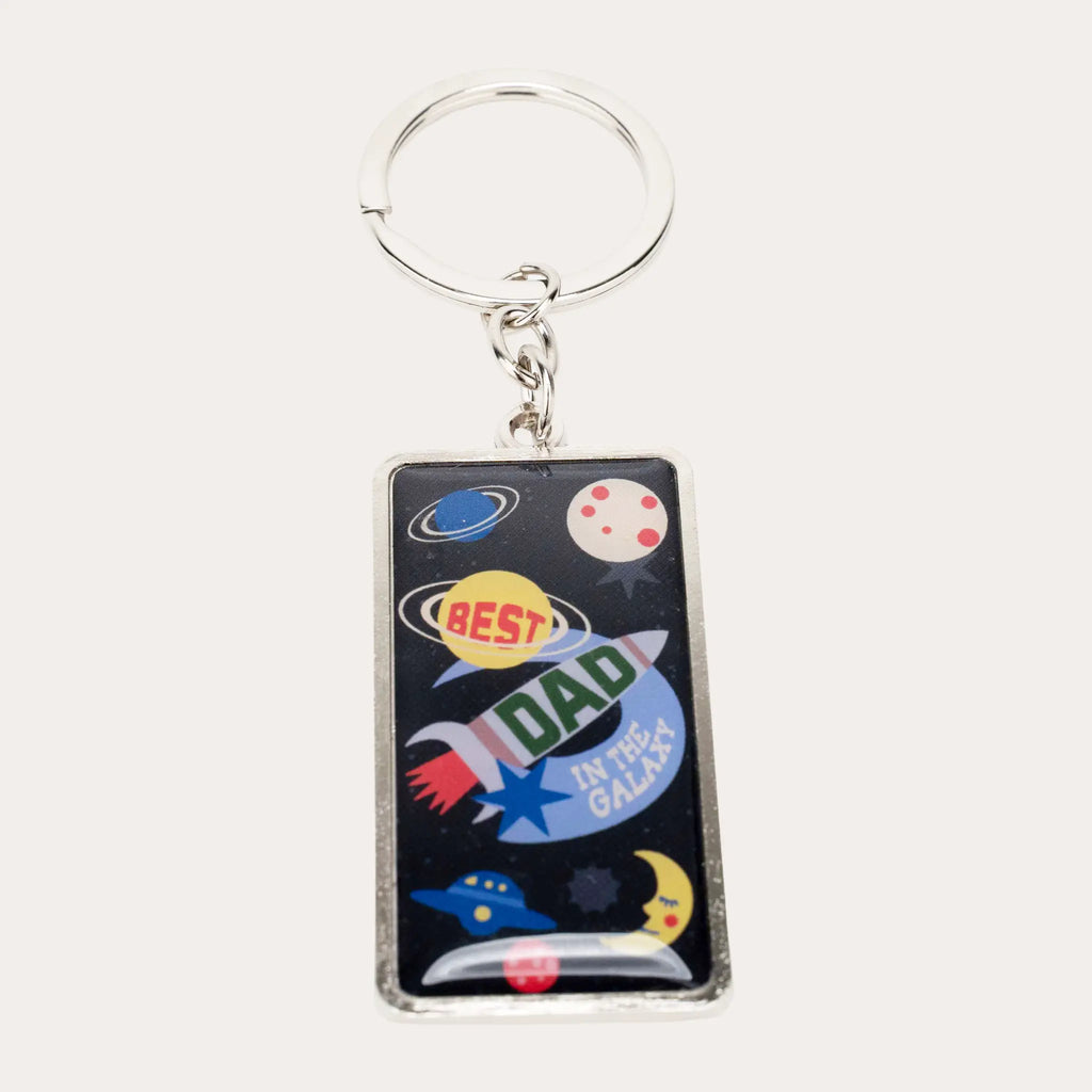 Dad's Metal Key Ring