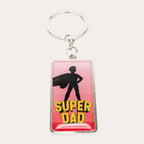 Dad's Metal Key Ring