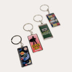 Dad's Metal Key Ring