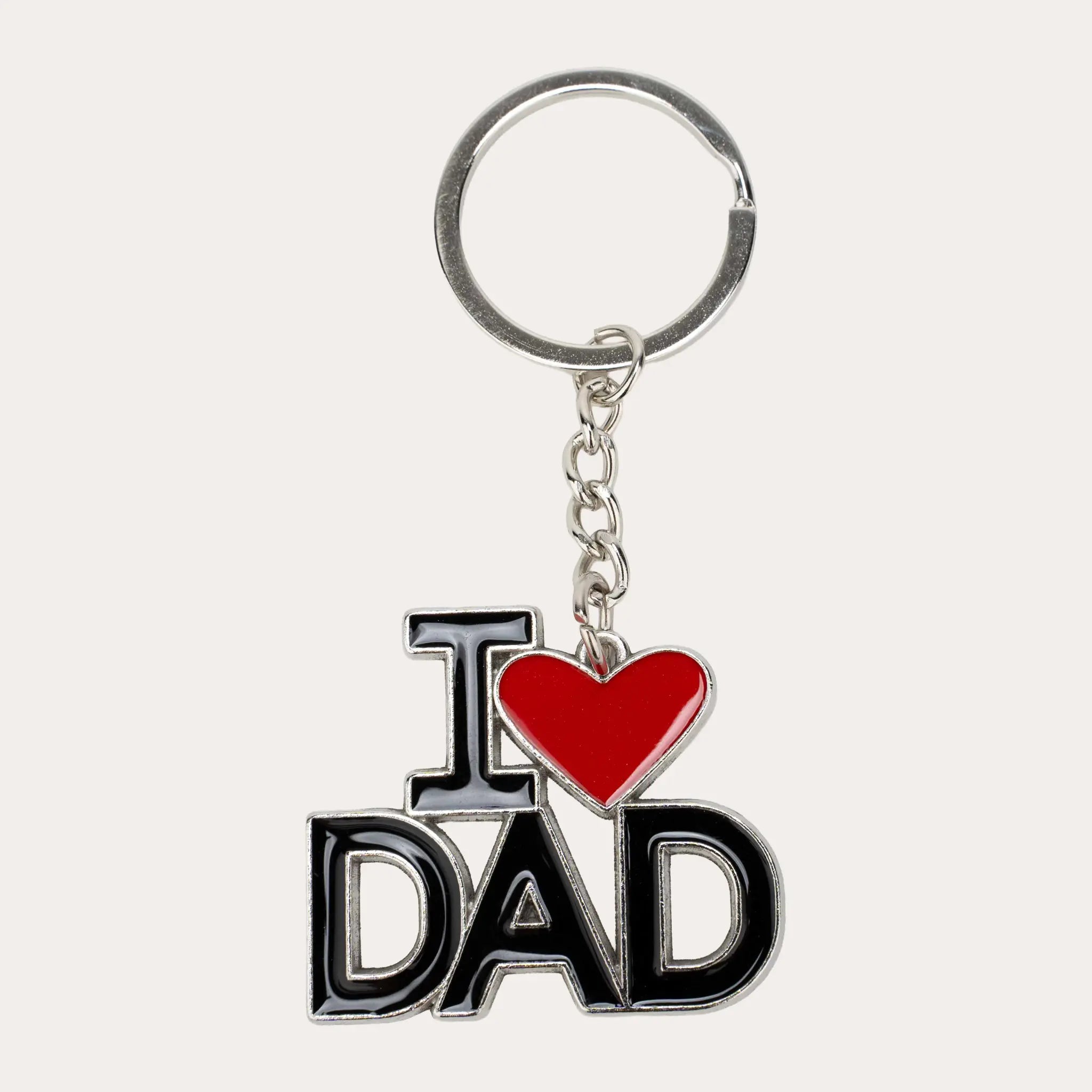 I Love Dad Key Ring