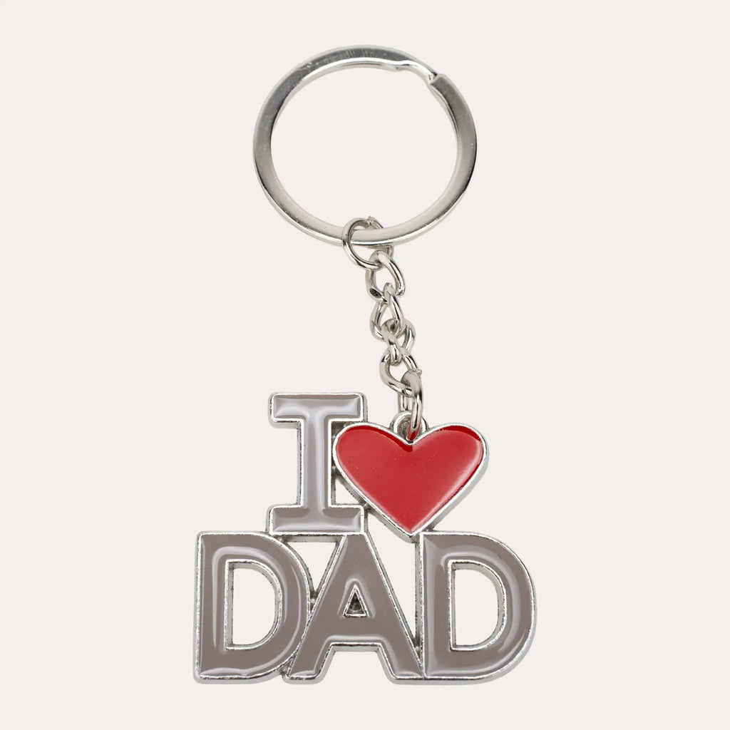 I Love Dad Key Ring