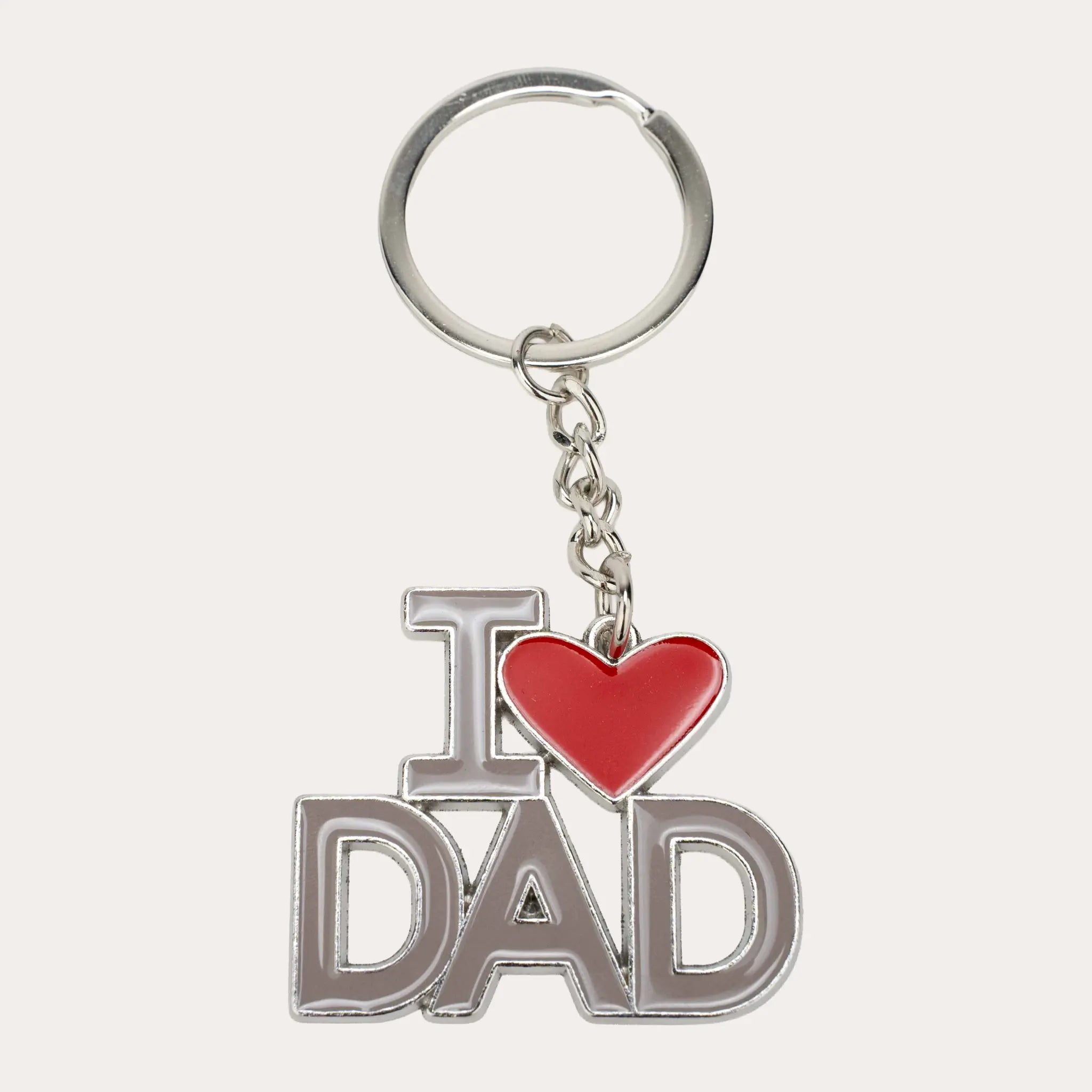 I Love Dad Key Ring