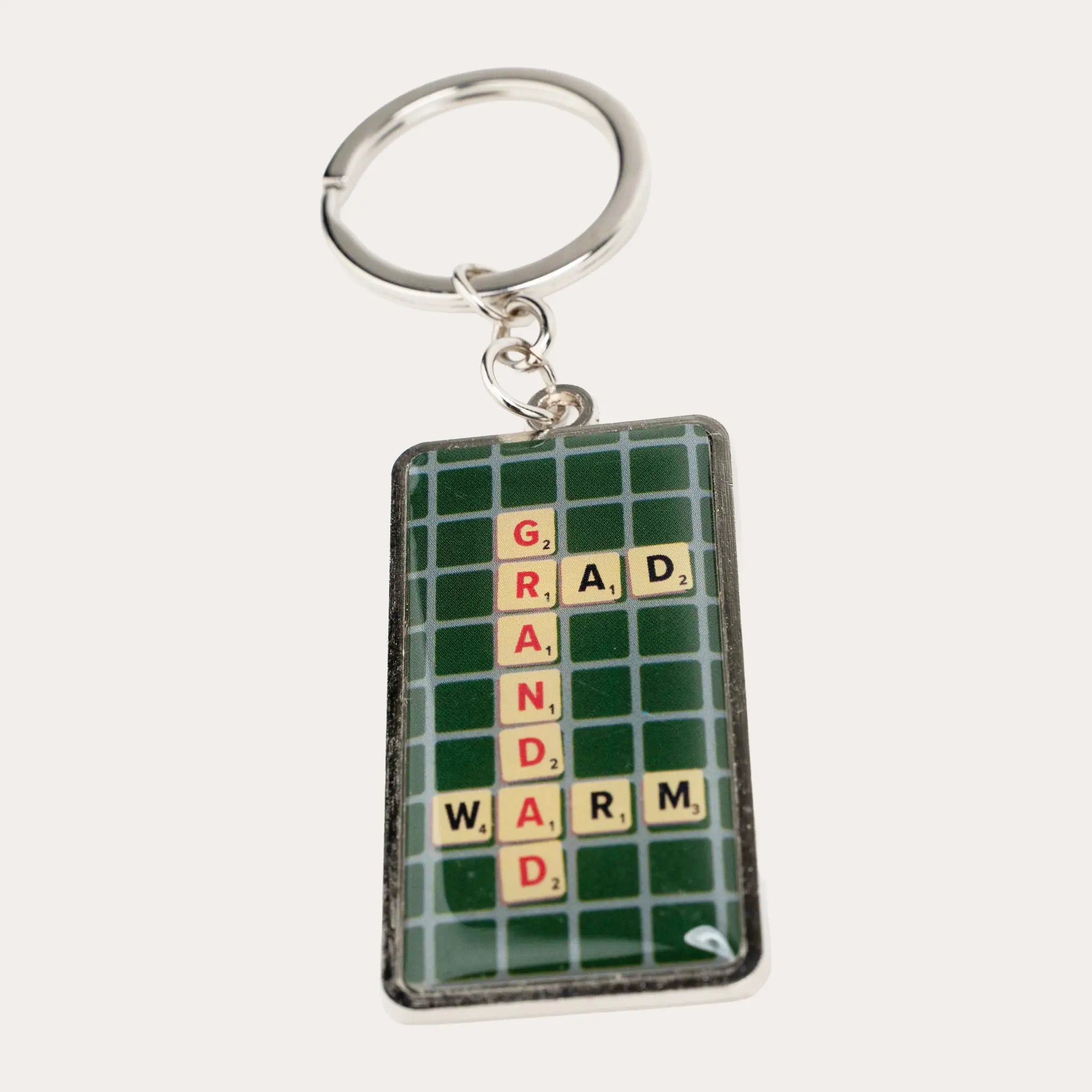 Grandad's Metal Key Ring