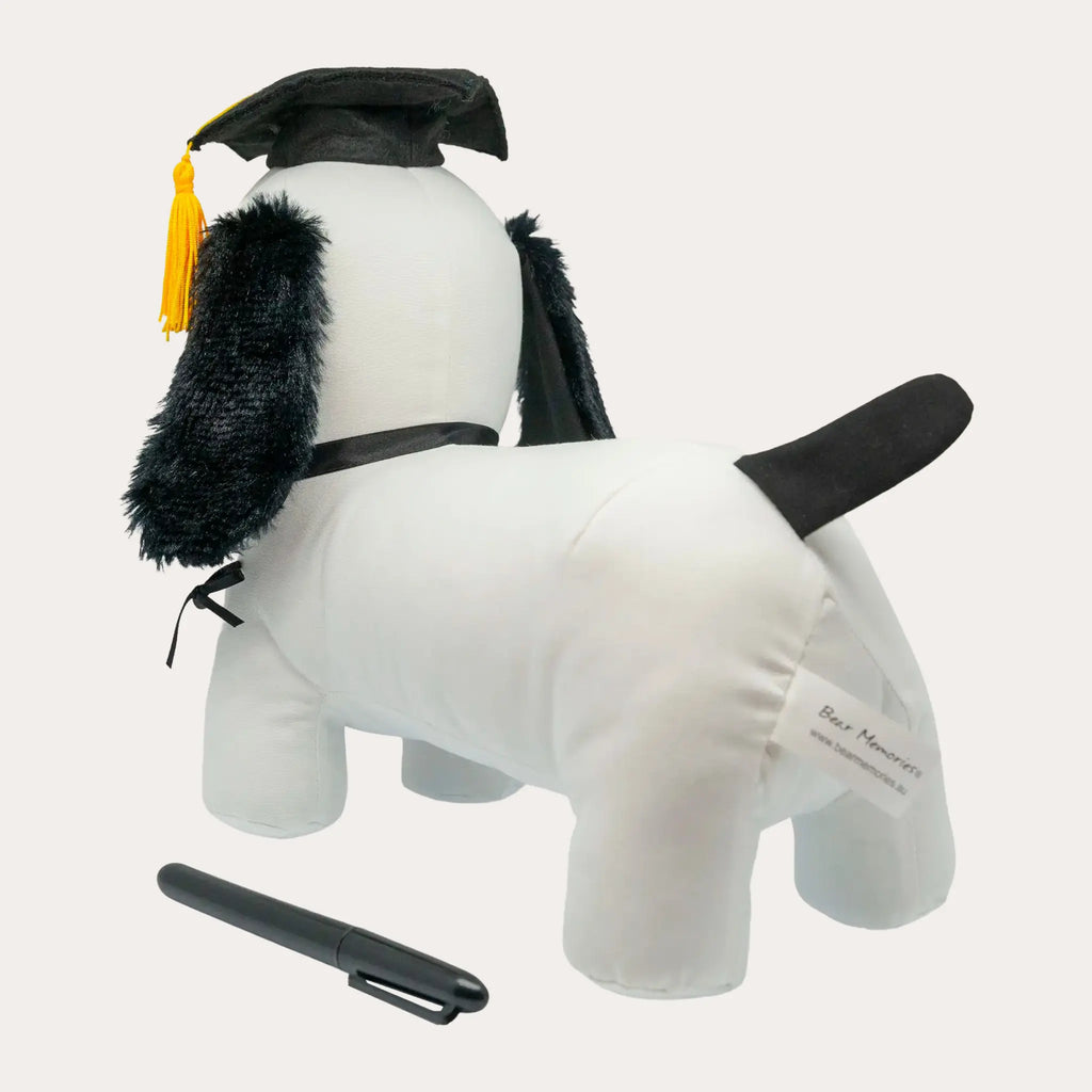 Graduation Signature Puppy Dog
