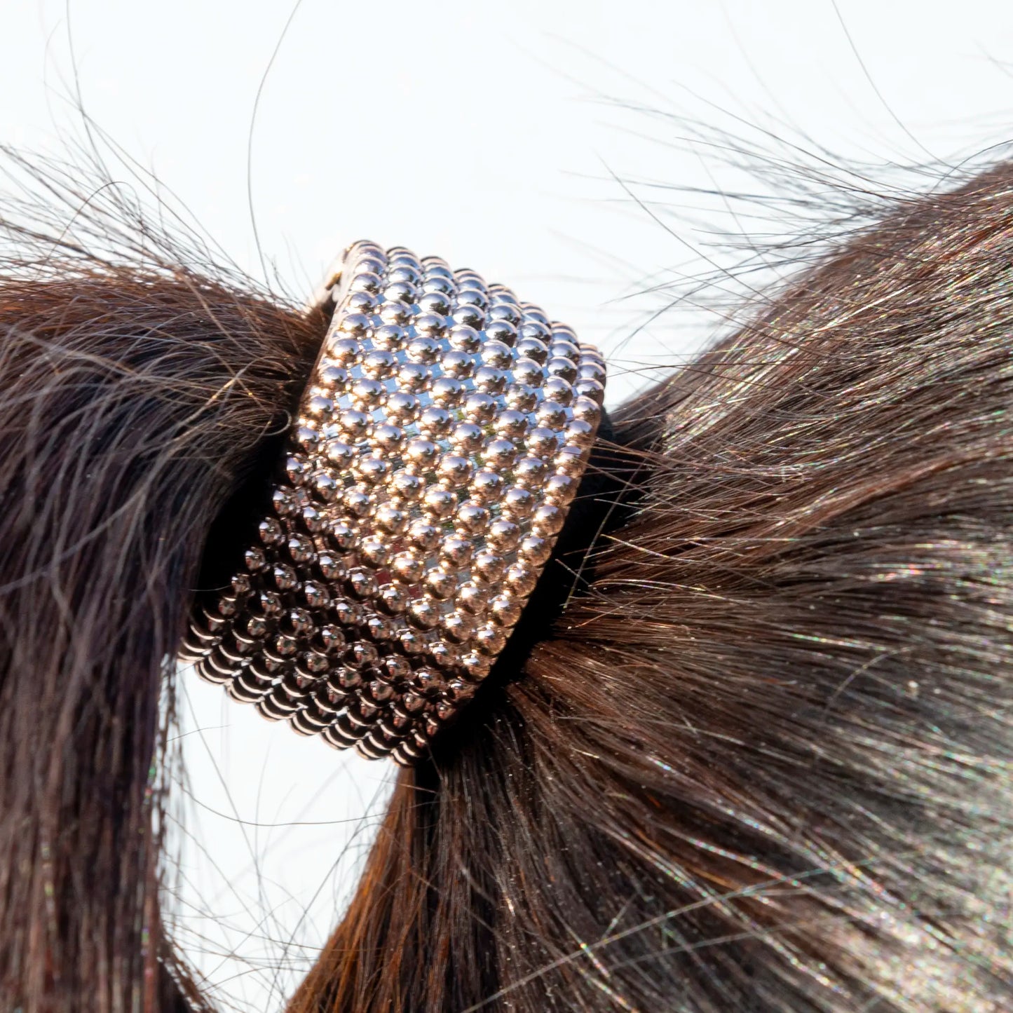 Metallic Bling Pony Tail Topper