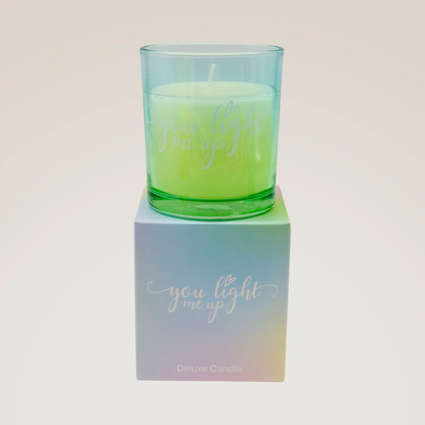 Deluxe Blended Glass Candle