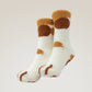 Panda & Puppy Fluffy Paw Socks