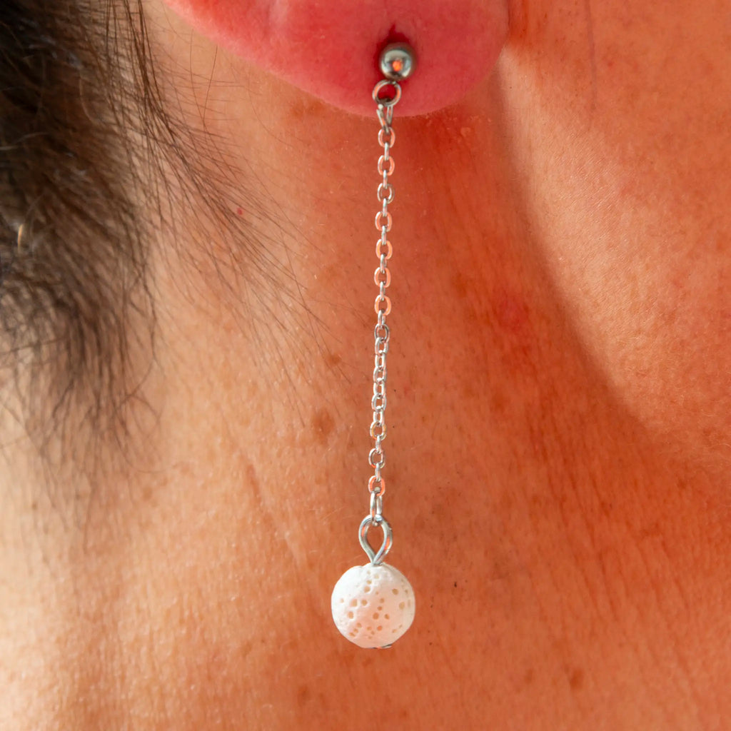 Sphere Chain Earrings