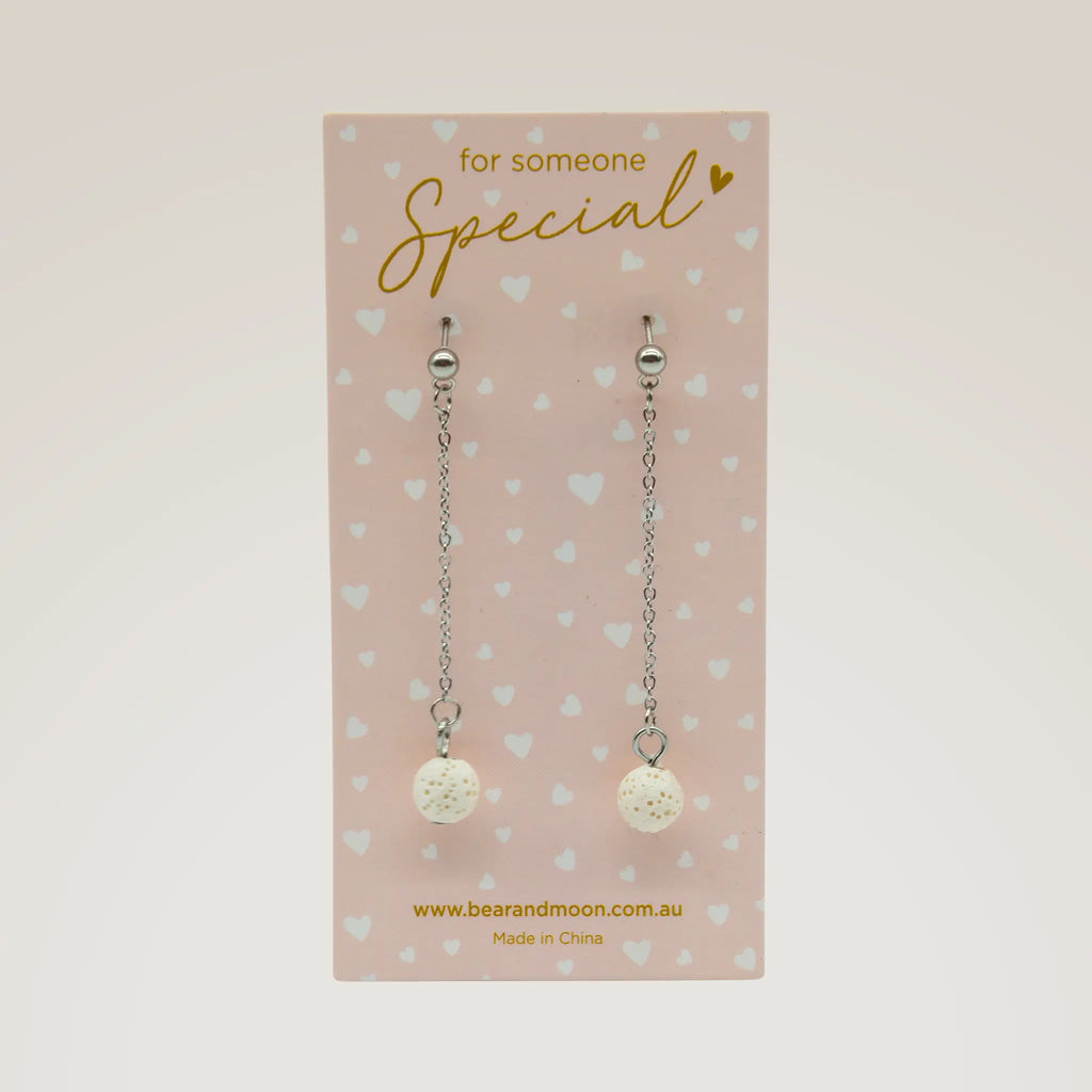 Sphere Chain Earrings