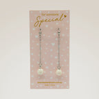 Sphere Chain Earrings