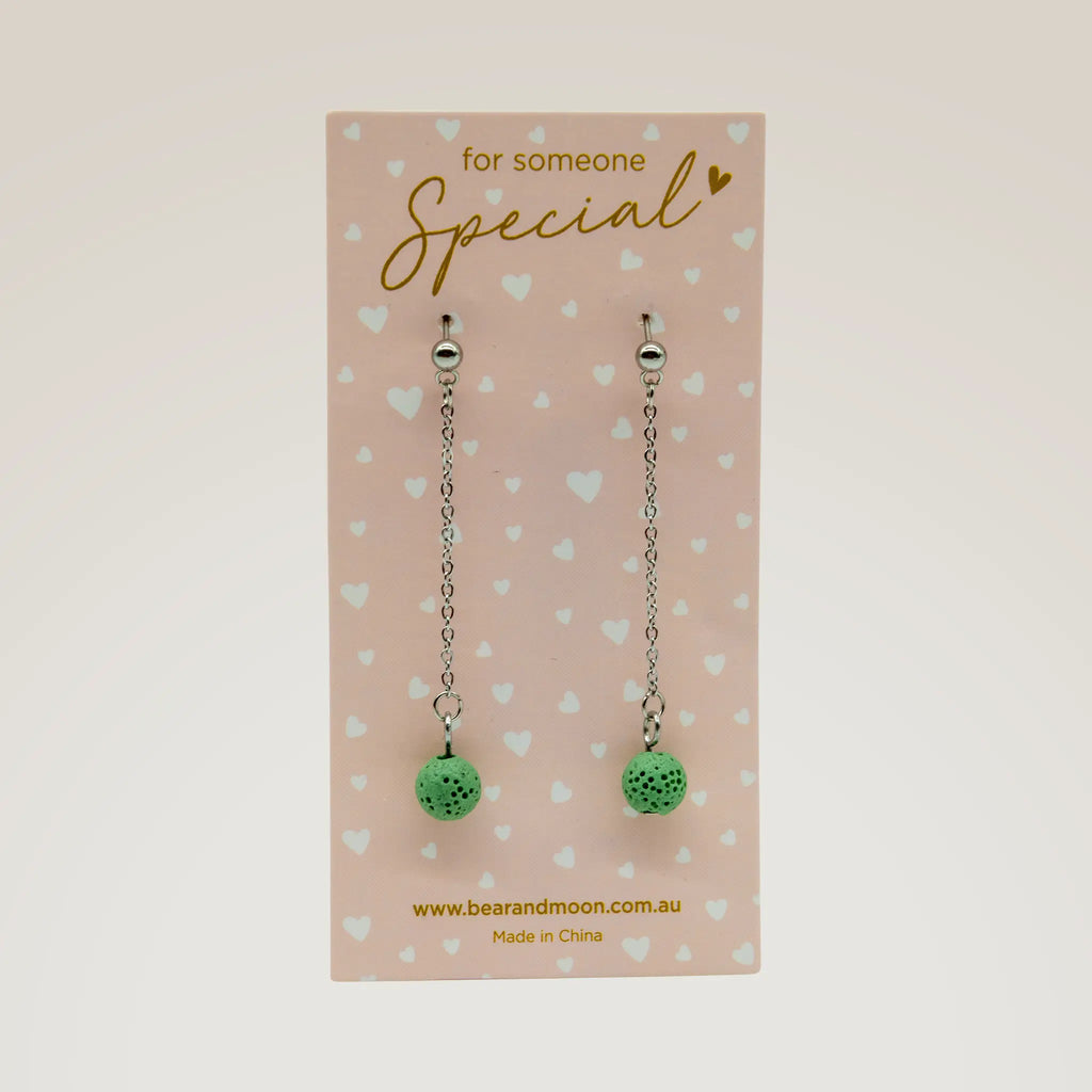 Sphere Chain Earrings