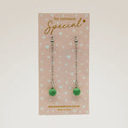 Sphere Chain Earrings