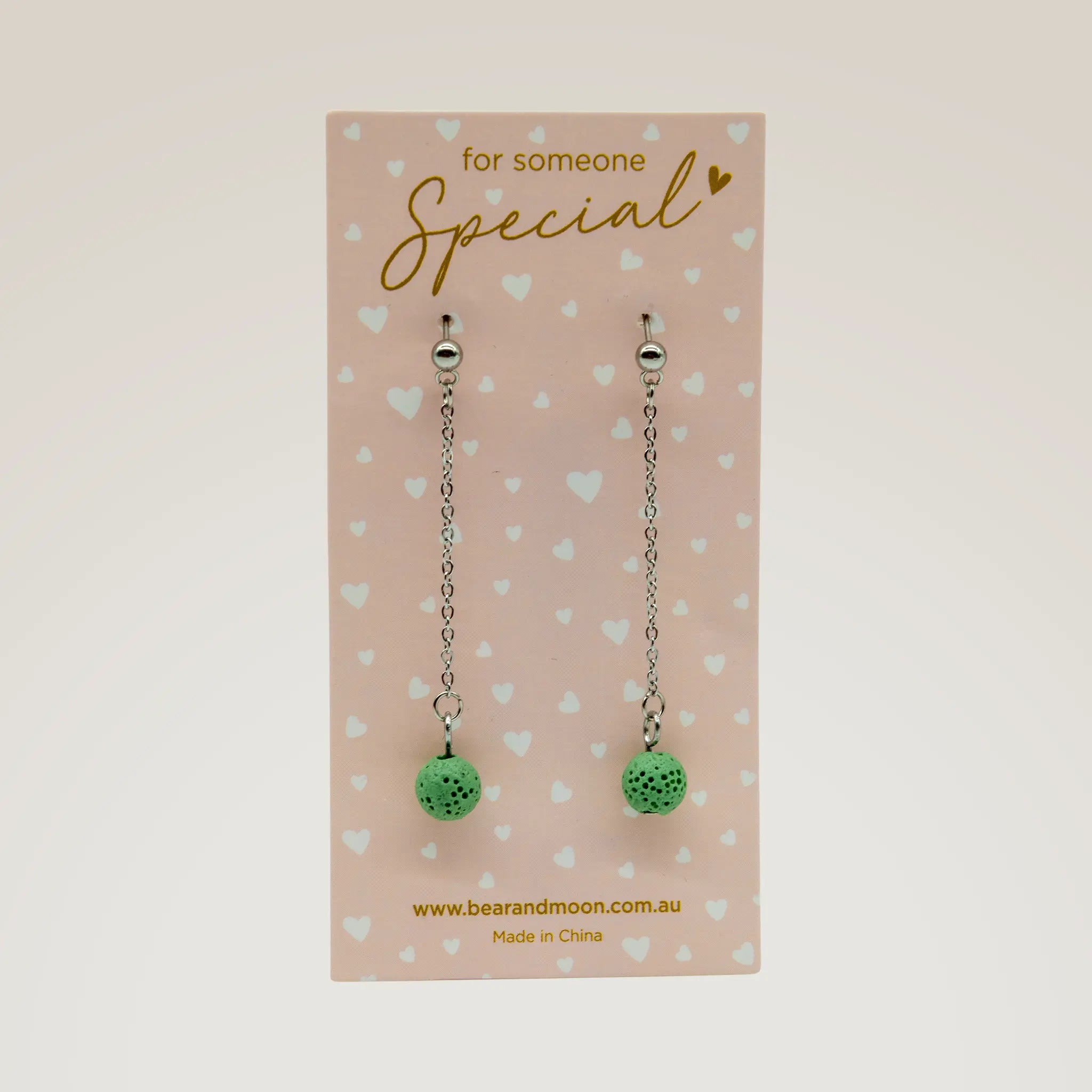 Sphere Chain Earrings