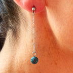 Sphere Chain Earrings