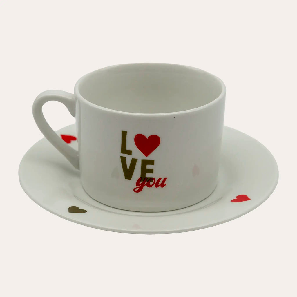 Cup & Saucer Tea Set