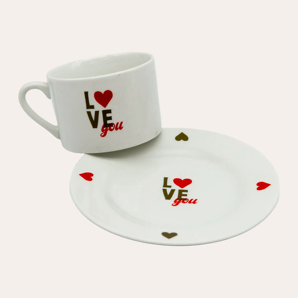 Cup & Saucer Tea Set