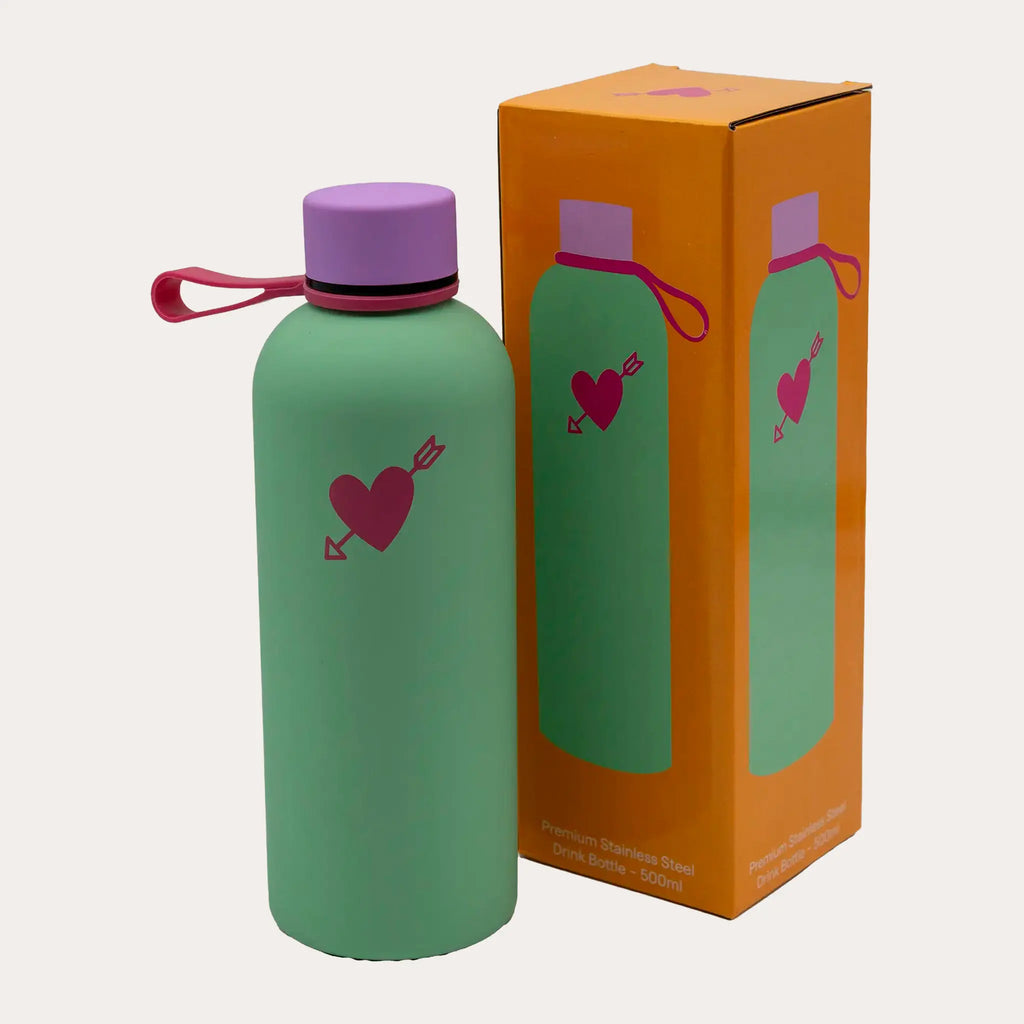 Heartstruck Premium Stainless Steel Drink Bottle