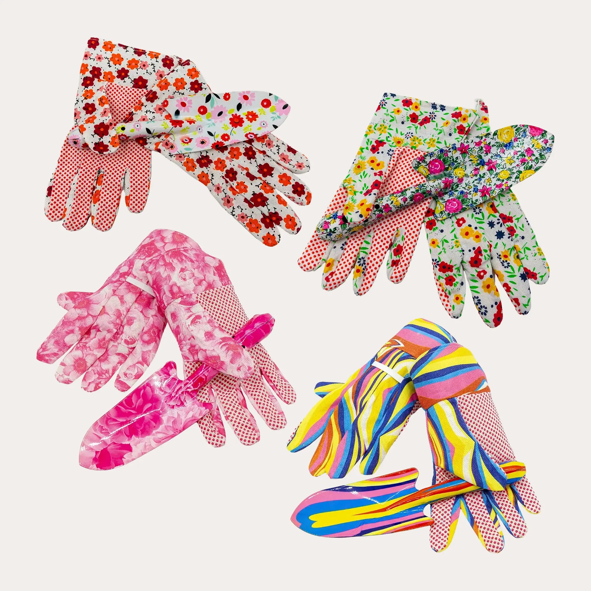 Retro Trowel & Glove Set