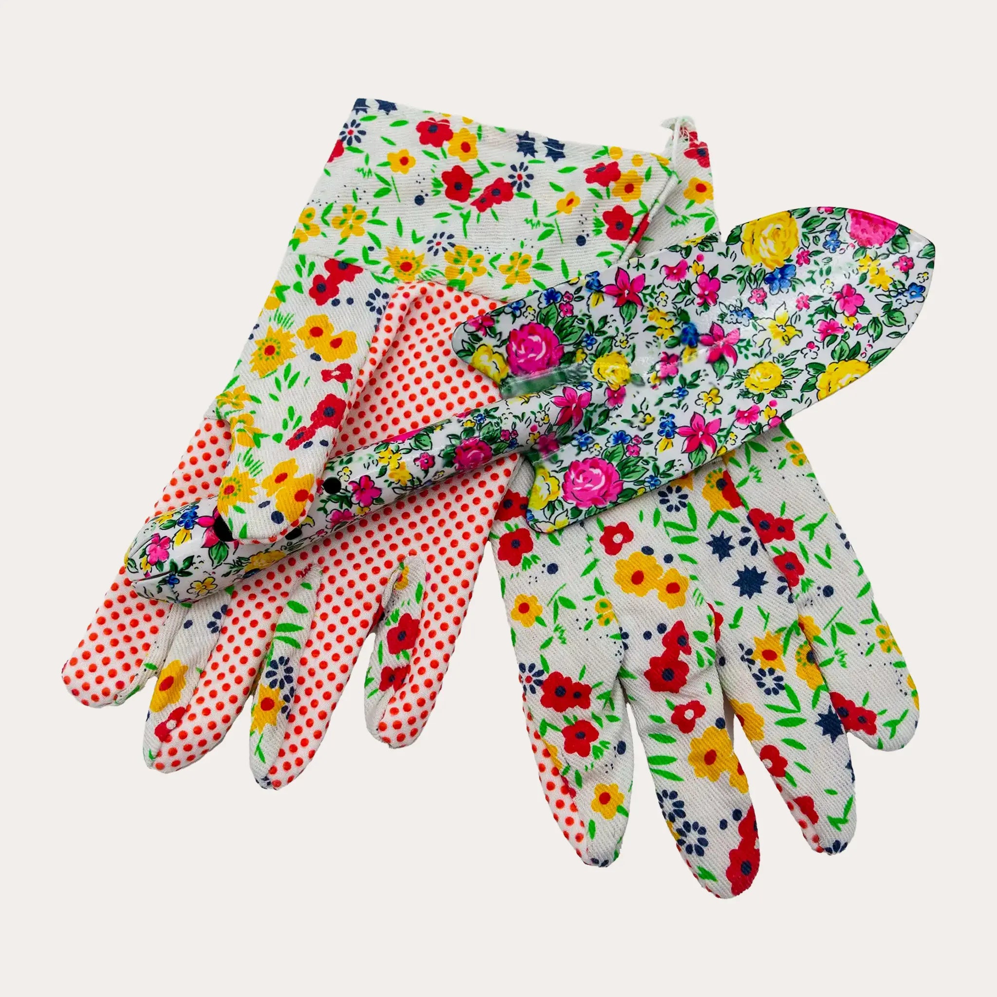 Retro Trowel & Glove Set