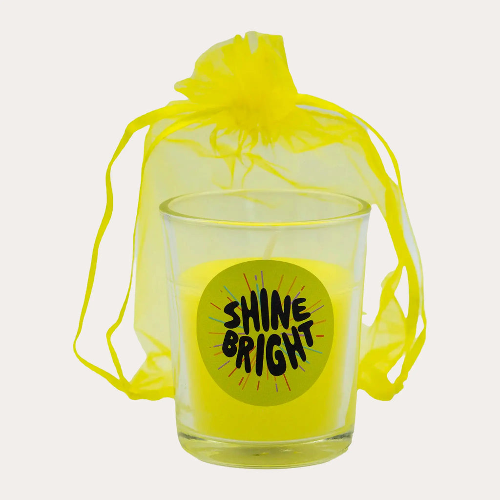 Clear Glass Candle