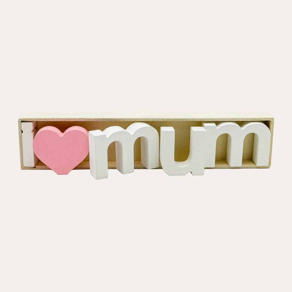 I Love Mum Blocks