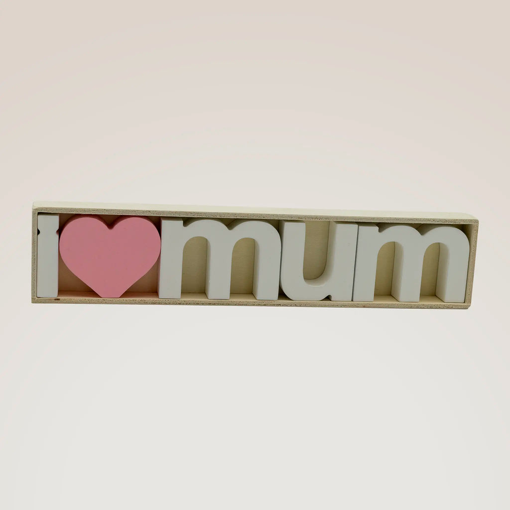I Love Mum Blocks