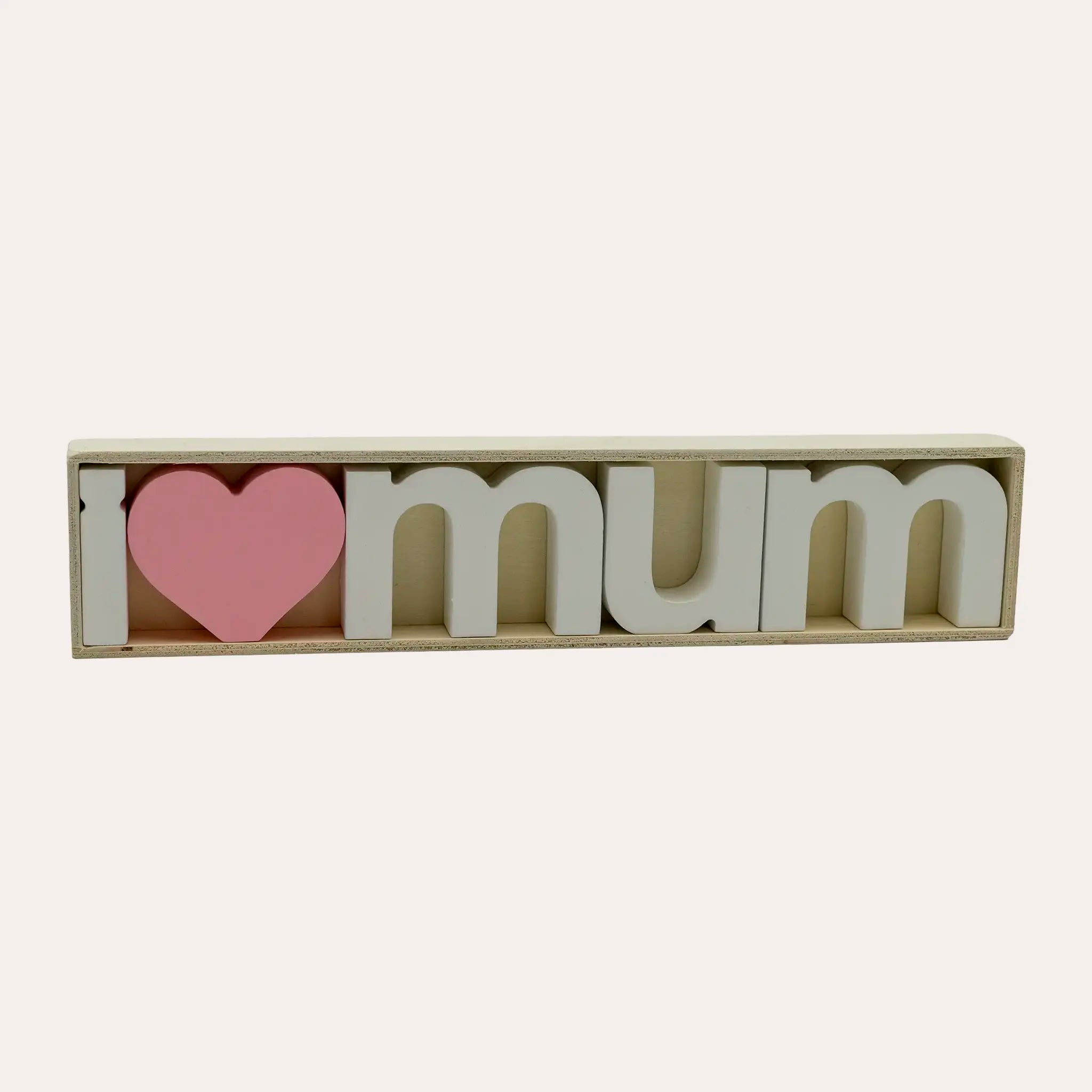 I Love Mum Blocks