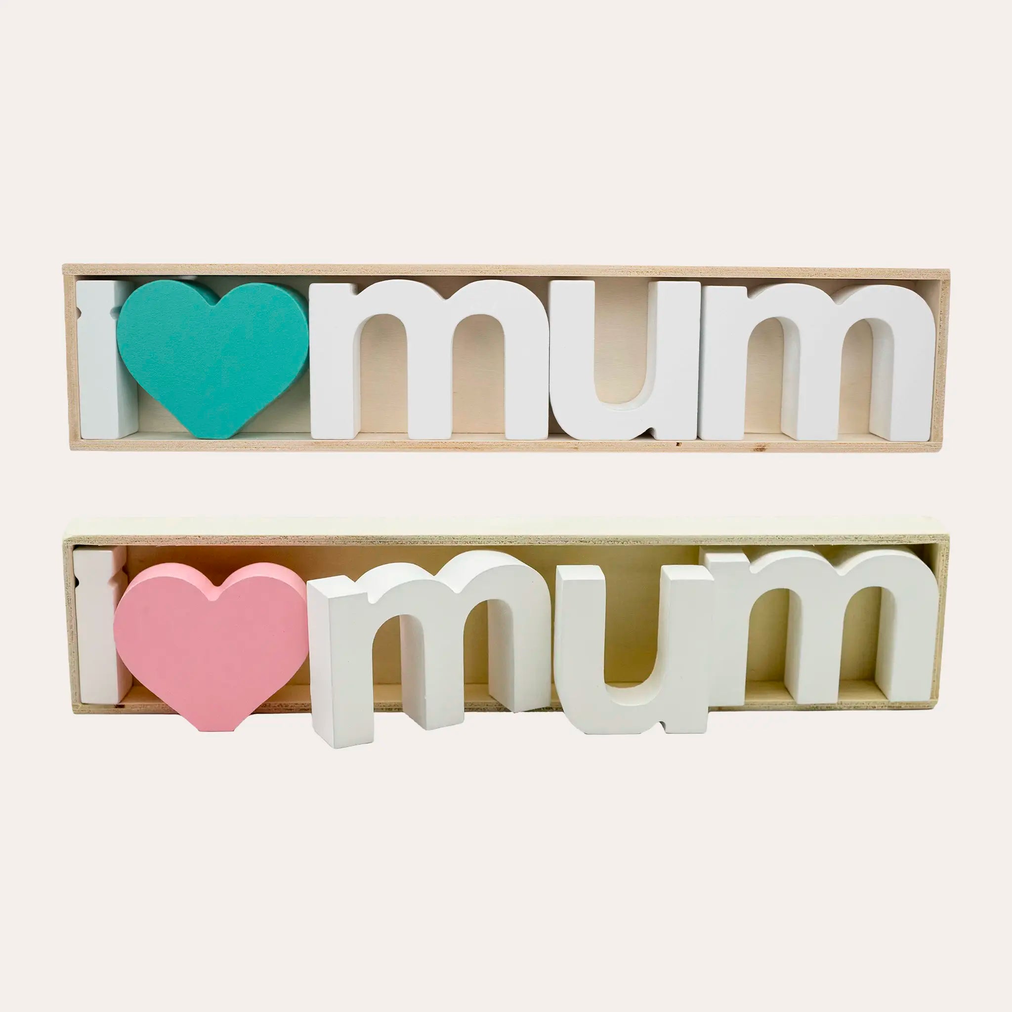 I Love Mum Blocks