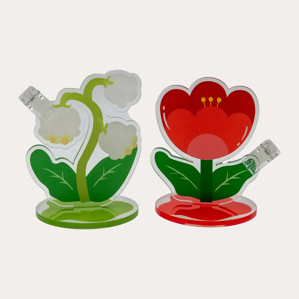 Floral Note Holder