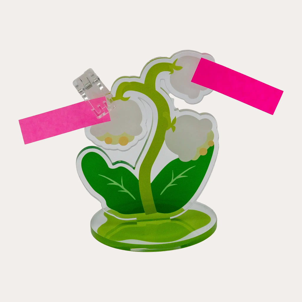 Floral Note Holder