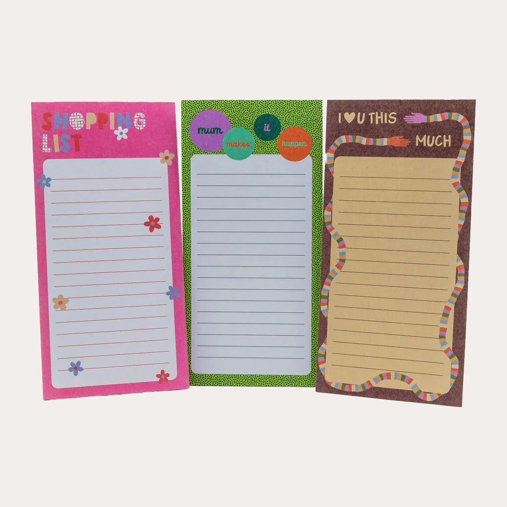 Mum's Graphic Magnetic Shopping List