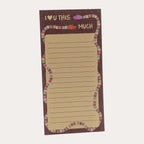 Mum's Graphic Magnetic Shopping List