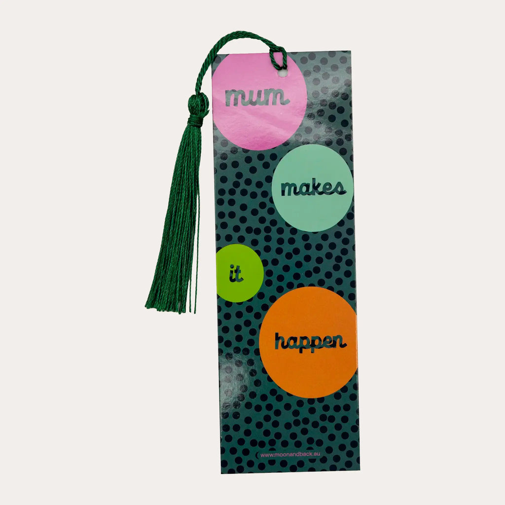 Retro Bookmark with Tassels