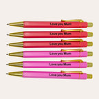 6pk Love You Mum Deluxe Pen