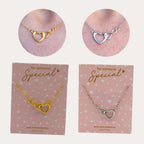 Infinity & Heart Necklace