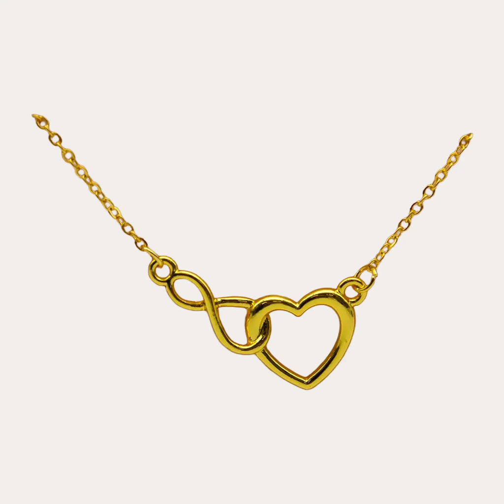 Infinity & Heart Necklace