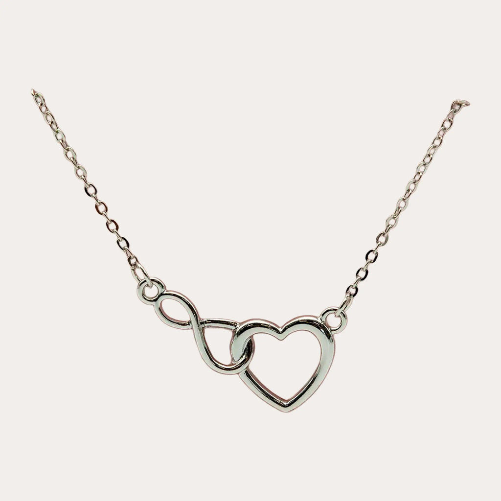 Infinity & Heart Necklace