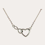 Infinity & Heart Necklace