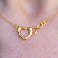 Infinity  & Heart Necklace