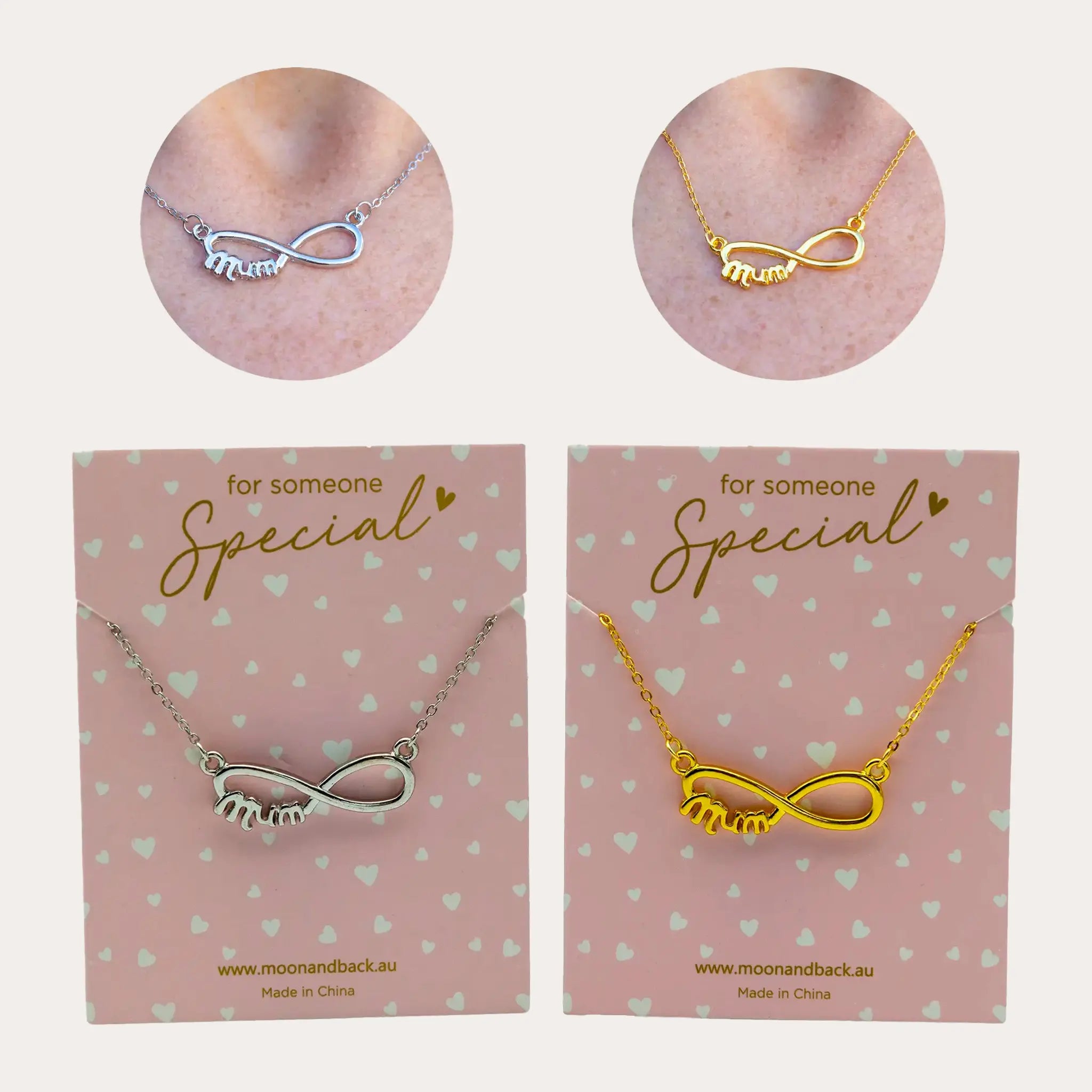 Infinity Mum Necklace