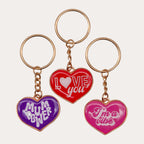 Heart Shaped Key Ring for Mum