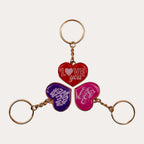 Heart Shaped Key Ring for Mum
