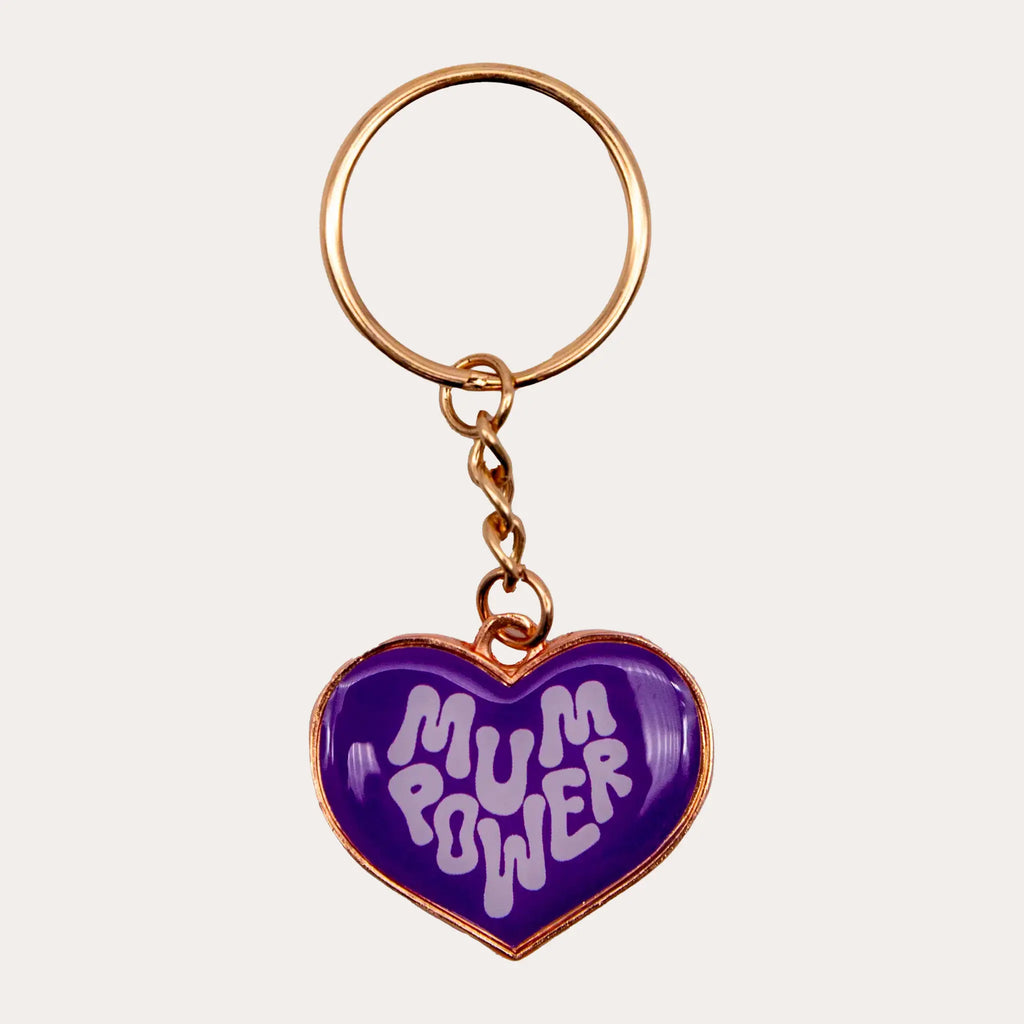 Heart Shaped Key Ring for Mum