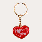 Heart Shaped Key Ring for Mum