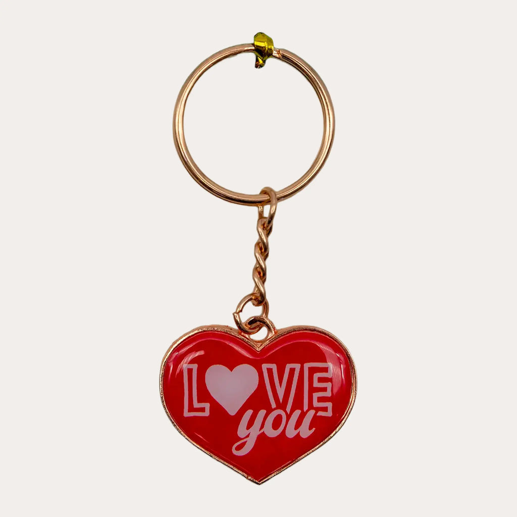 Heart Shaped Key Ring for Mum