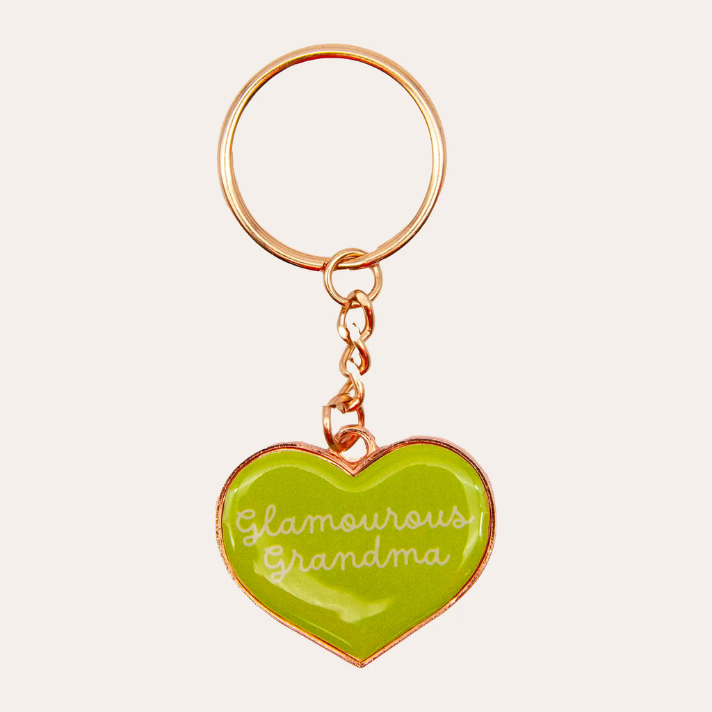 Heart Shaped Key Ring for Gran