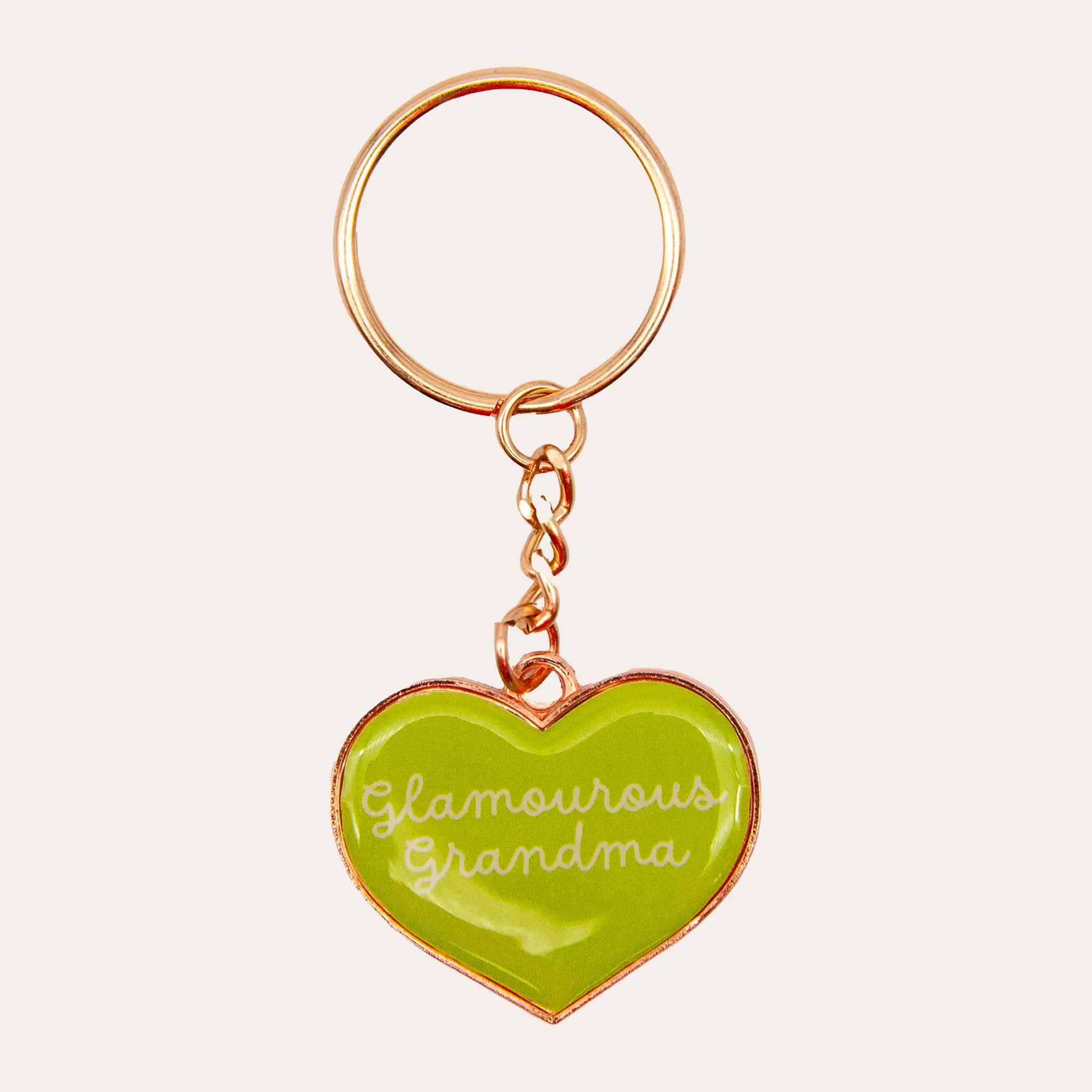 Heart Shaped Key Ring for Gran