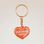 Heart Shaped Key Ring for Gran