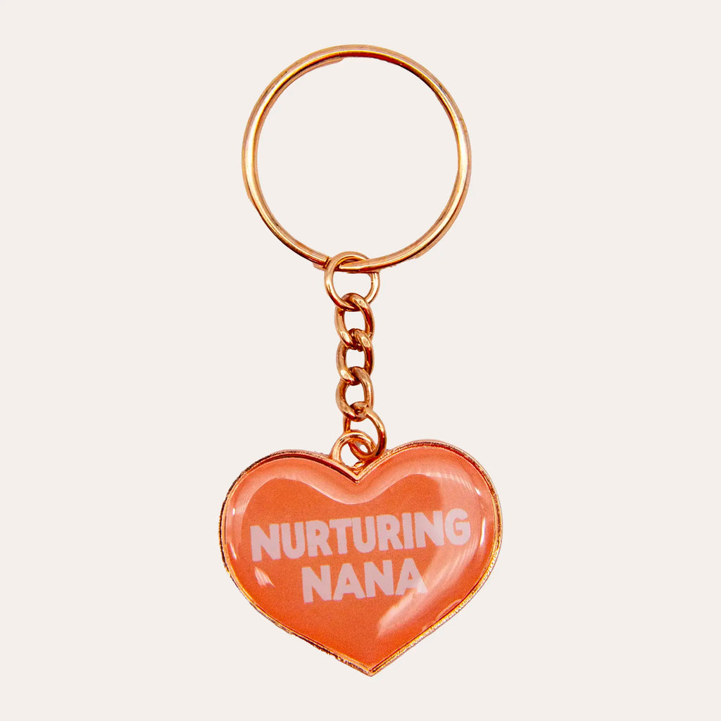 Heart Shaped Key Ring for Gran